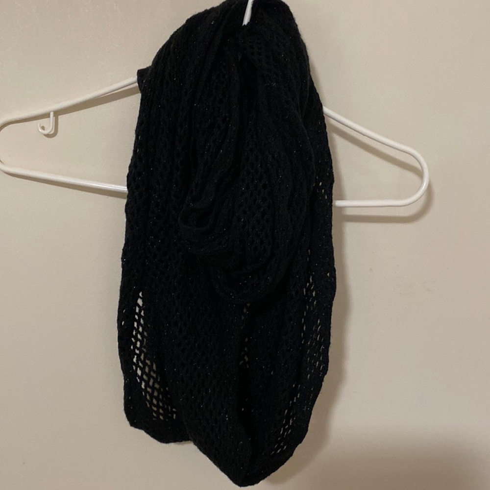Warm Black Infinite Scarf